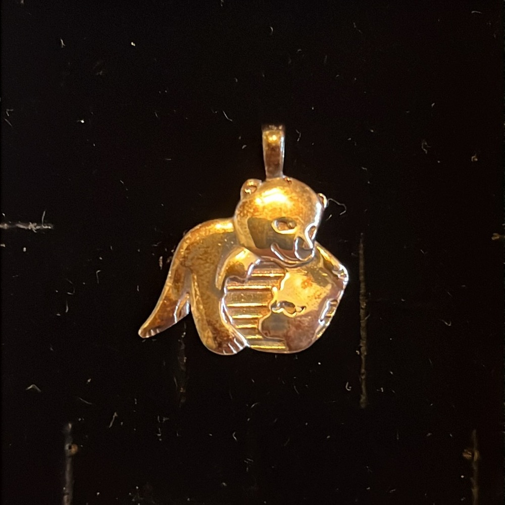 Pendant Teddy Bear with world. Germany